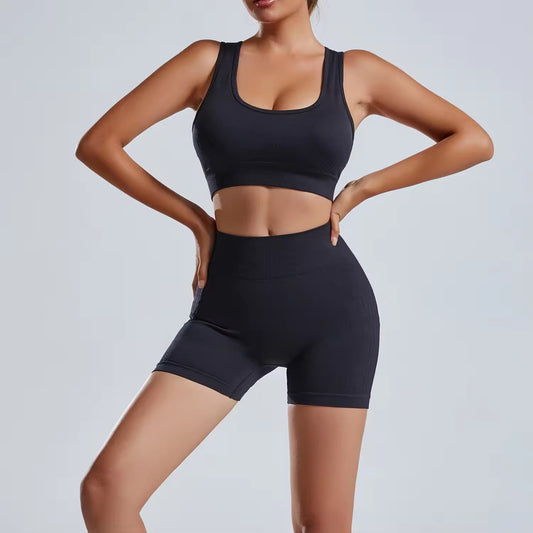 Ladies seamless yoga & running set